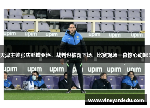 天津主帅张庆鹏遭驱逐，裁判也被罚下场，比赛现场一幕惊心动魄！
